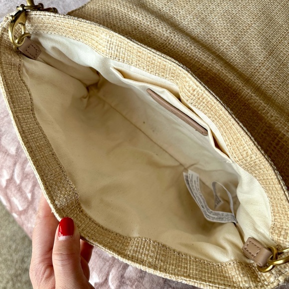 ❌SOLD❌ ZARA RAFFIA BAG - Picture 7 of 8